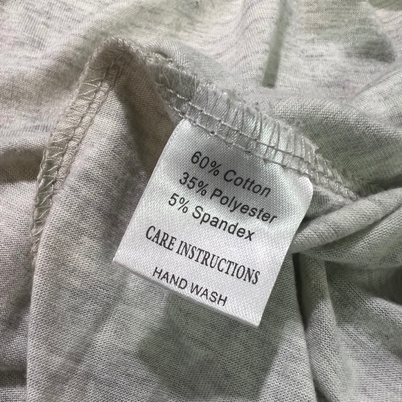 EUC [Southern Grace] Green Striped Funny Santa Holiday Christmas Tee | Small - Picture 9 of 13